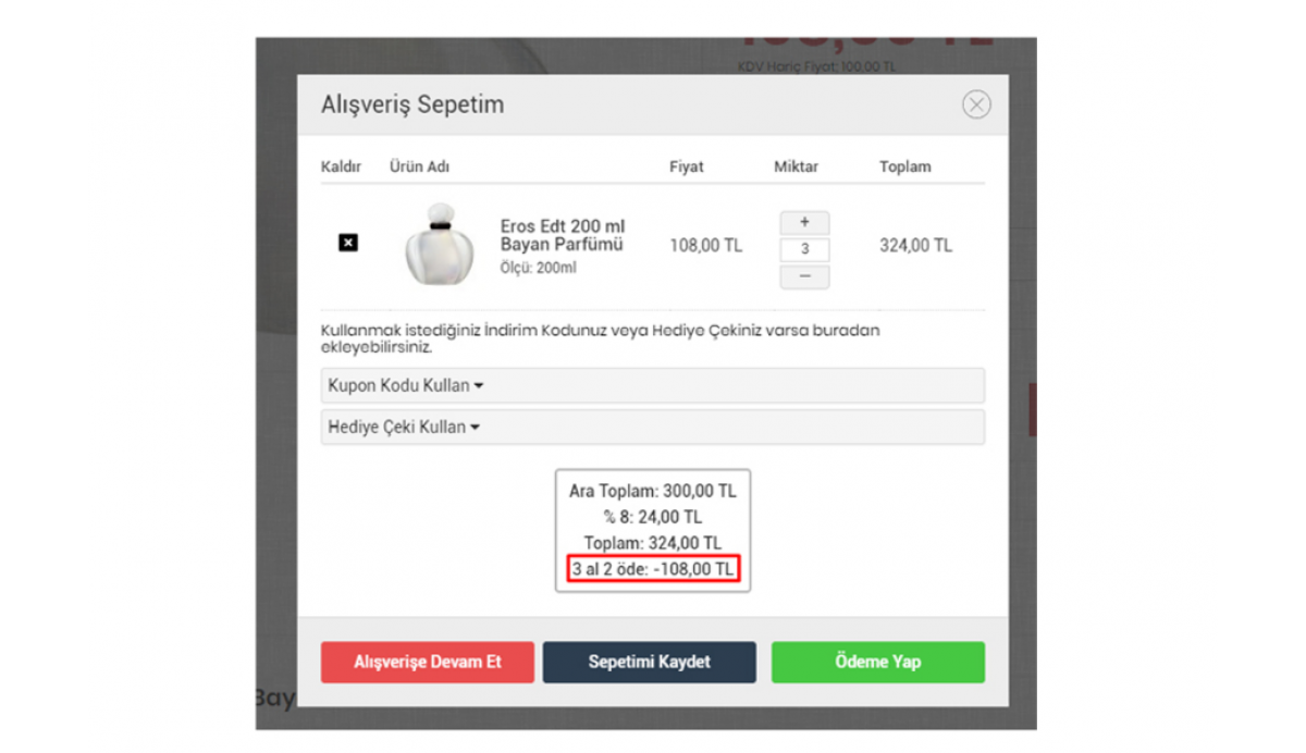 Opencart Kampanya Modülü